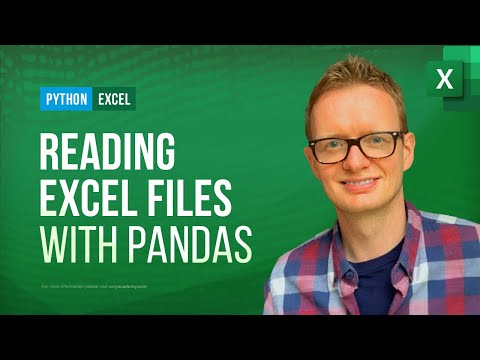 Python Excel - Reading Excel files with Pandas read_excel