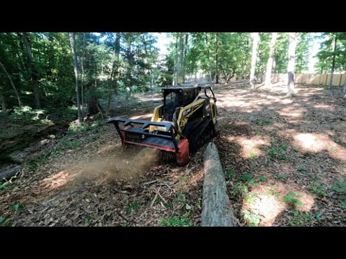 Forestry Mulching in the Dust Bowl of the Upstate