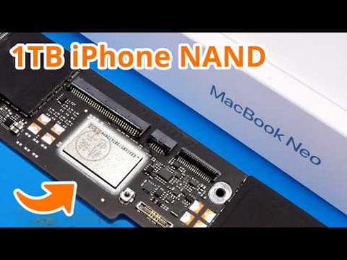 UPGRADING a MacBook Neo using iPhone Parts
