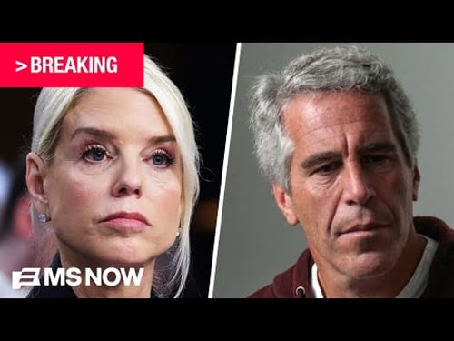 BREAKING: Oversight Committee votes to subpoena Pam Bondi in Epstein probe