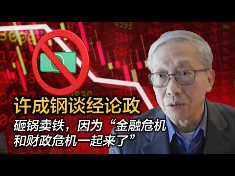 许成钢谈经论政:砸锅卖铁,因为“金融危机和财政危机一起来了”