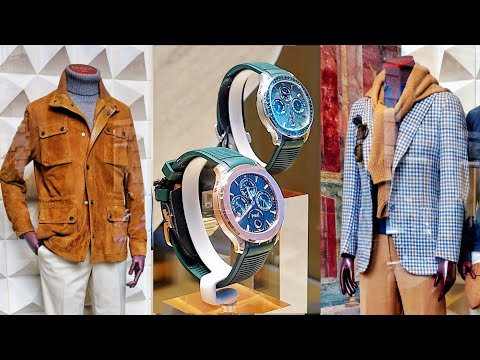 Luxury Fall/Winter Menswear and Supercars.