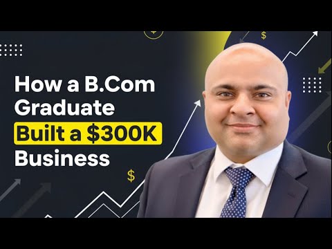 How a B.Com Graduate Built a $300K No-Code Agency