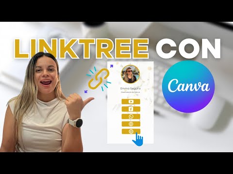 ⭐️COMO hacer un LINKTREE con CANVA 2023 / Página de enlaces