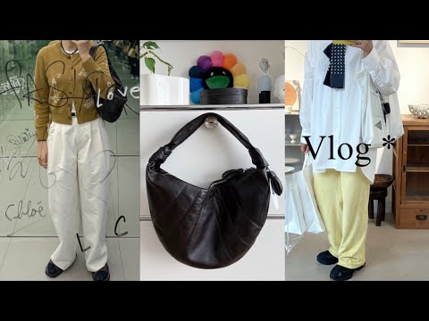 Vlog | 고효 | 결국 르메르 포춘백🥐 | SEA NY, 낫띵리튼, LFM, Baserange 여름을 향한 쇼핑 하울🌹 | 새로운 발견✨ 문리, 이시이