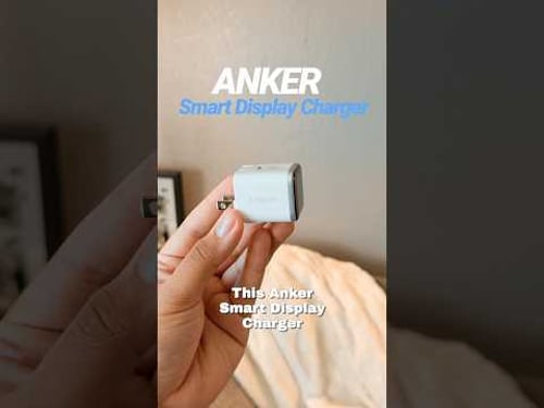 Is this the best iPhone charger? #AnkerSmartDisplayCharger @AnkerOfficial