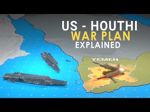 US & Houthis Attack Plans with Air Strikes Explained #us #houthis