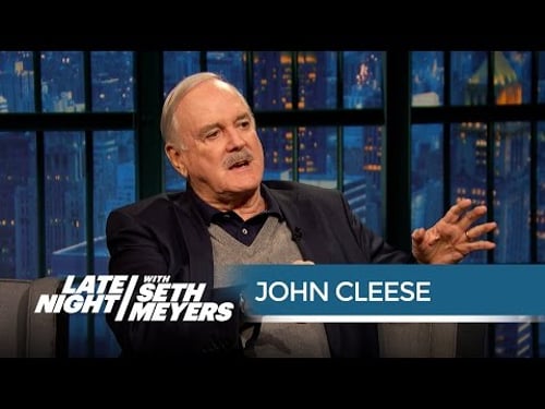 John Cleese Remembers Monty Python's "Dead Parrot" Sketch - Late Night with Seth Meyers
