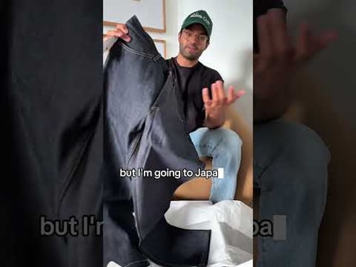 Clothing pickups for an upcoming trip to Japan