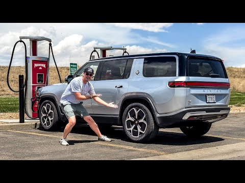 Rivian R1S 70-MPH Highway Range Test! Gen 1 Dual-Motor Max Pack