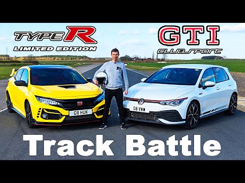 New VW Golf GTI Clubsport vs Honda Civic Type R review: which is quickest on track and 1/4 mile?