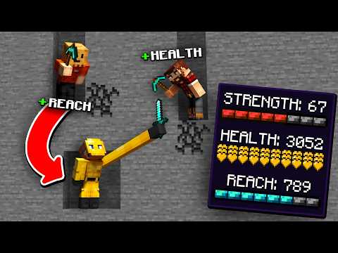 Minecraft Manhunt, but Hunters Mining Increases my EVERYTHING