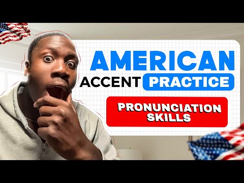 American English Accent Pronunciation Skills Practice | SPEAK LIKE AN AMERICAN