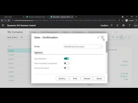 Business Central short: Create Message Box with Timer (Close a Message Box after several seconds)