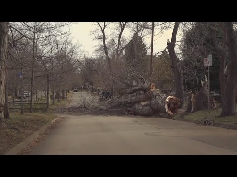 Communities cleaning up after wind, power outages