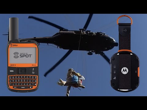 SOS on the Motorola Defy Satellite Link and SPOT Devices
