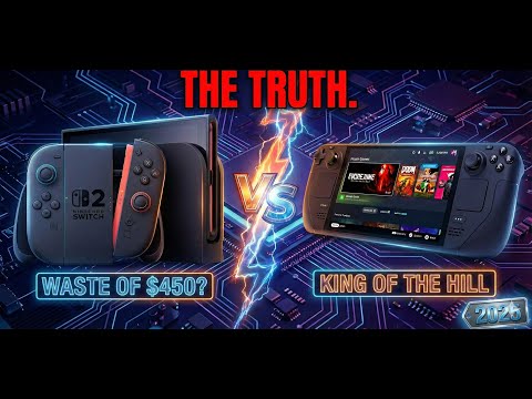Best Handheld Console 2026? Switch 2, Steam Deck, Legion Go 2 & Ally X