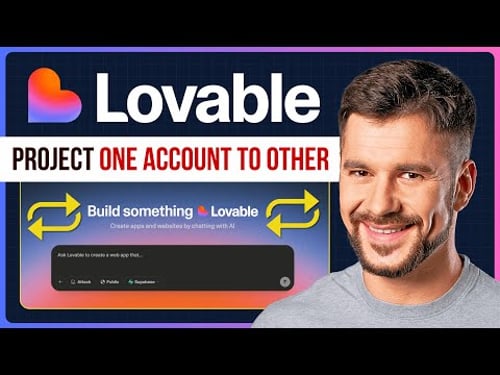 How to Transfer Lovable Project to Another Account (Very Easy) | Lovable Workspace Transfer