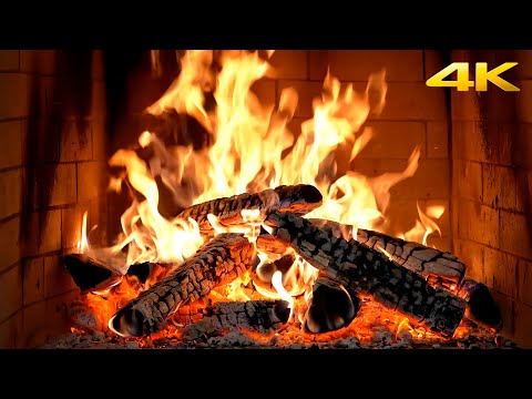 π₯ Cozy Fireplace LIVE 24/7 β Crackling Fire Sounds for Deep Relaxation, Holiday Ambience, Comfort 4K