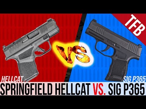 Springfield Hellcat vs. SIG P365: Which is Better?