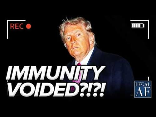 Trump’s IMMUNITY IMPLODES with New INVESTIGATION BOMBSHELL?!?!