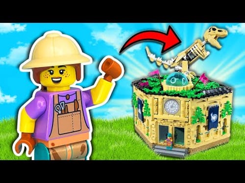 I made a LEGO MUSEUM with 100 Exhibits!