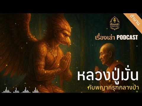 เรื่องเล่าตำนาน EP.14 • หลวงปู่มั่น พบ พญาครุฑ กลางป่า | เรื่องเล่า PODCAST