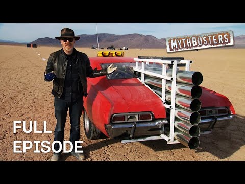 Reattempting the JATO Rocket Car — MythBusters’ 200th Episode! | MythBusters | S8 E13 | Full Episode