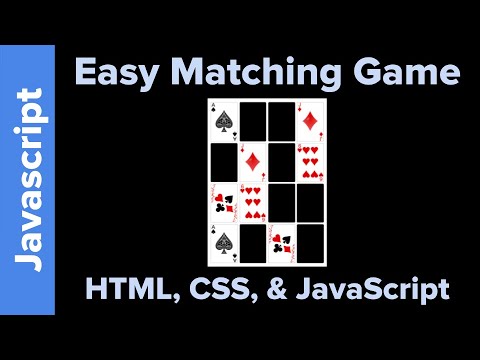 HTML, CSS, & JavaScript: Matching Game