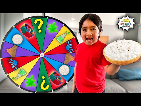 Spin the Wheel Challenge and more 1 hour kids video!
