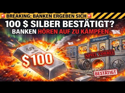 $ 100 für Silber sind keine Prognose: JPMorgans Kauf von 47 M Unzen beweist, dass es Realität wird.