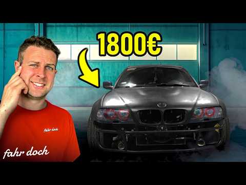 Ich habe einen GÜNSTIGEN BMW E46 DRIFTER GEKAUFT