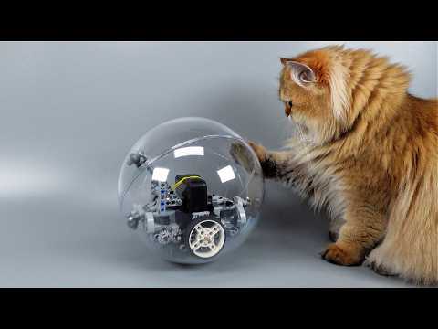 3 Lego Ball-Bots Compete