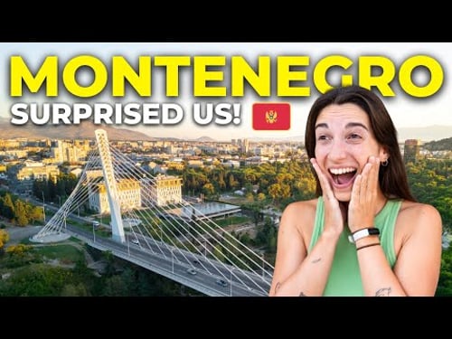 This city was NOTHING like we imagined... (48h in Montenegro's capital) 🇲🇪