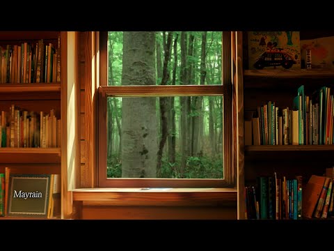 10 Hours Relaxing Reading Music ๐ต Focus Study Music, Book Cafe Music
