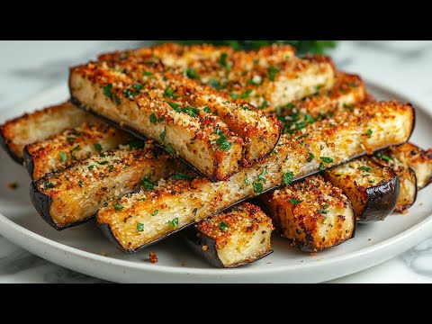 The eggplant that drives everyone crazy! The best eggplant recipe! Sandy eggplant! So crispy!