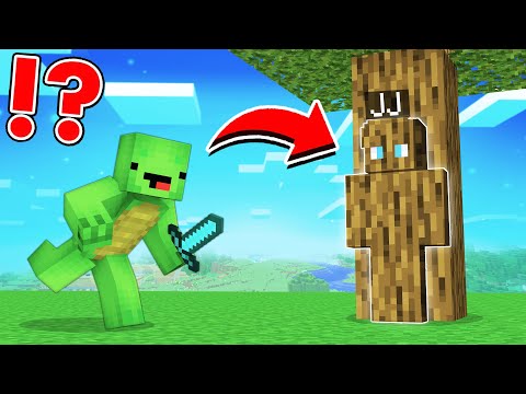 Speedrunner vs Hunter But I Can Turn Into Any Block in Minecraft - Maizen JJ and Mikey