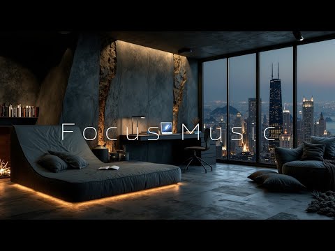 Deep Work Music for Urban Concentration | Focus & Productivity Flow with City Ambiance