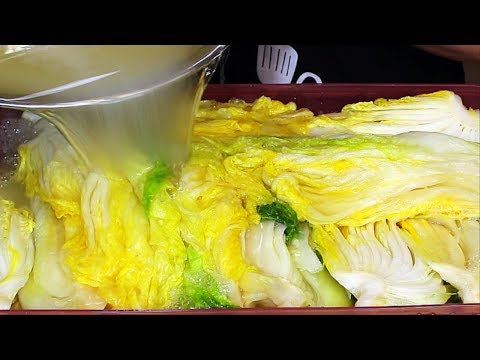 먹고 본 사람만 아는 맛!! 깔끔하고 시원한 백김치 쉽게 담그는 법