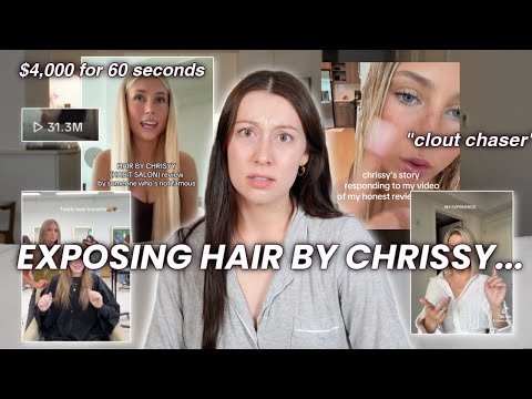 Exposing This Influencer Hair Stylist for her scams... Hair By Chrissy