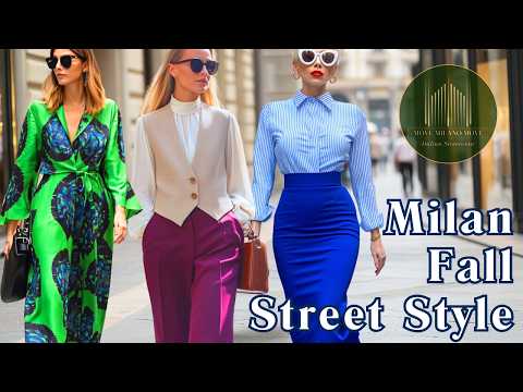 🌻Milan Street Style in September 2025 🇮🇹: Italian Fall Fashion Trends