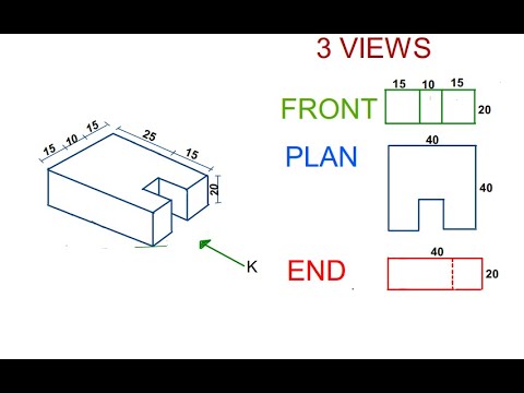 1st angle projection