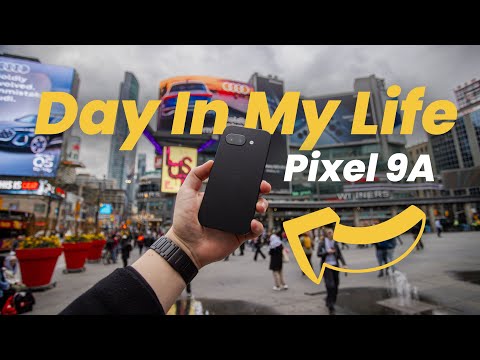 A Day In The Life With The Pixel 9A! (Battery & Camera Test)
