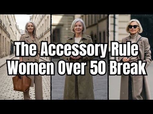 The Biggest Accessory Mistake Women Over 50 Make