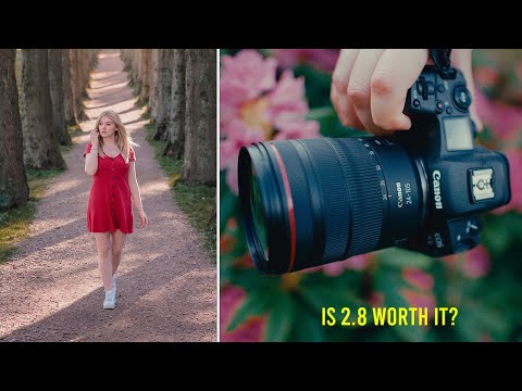 24-105 F4 vs 24-70 2.8 Compared for Portraits and Travel - (Canon RF - Free RAW Files)