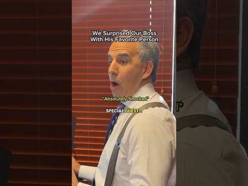 He Was Absolutely Speechless