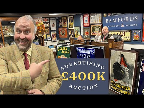 I Could Sell Enamel Advertising Signs All Day Long