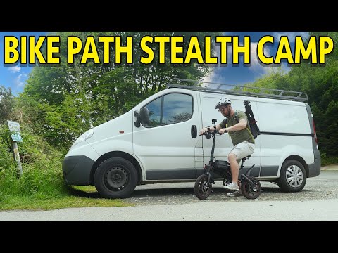 BIKE TRAIL STEALTH VAN CAMPING