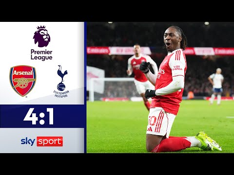 Hattrick-Eze der Derbyheld! | FC Arsenal - Tottenham Hotspur | Highlights - Premier League 2025/26
