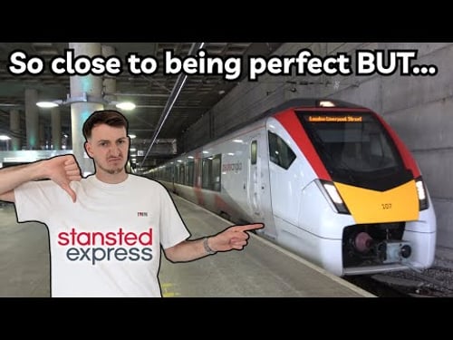 The UK's BEST Airport Train? | Greater Anglia Stansted Express Review